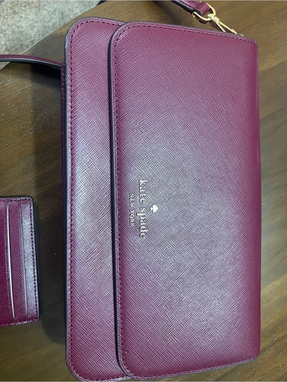 Kate Spade Madison Willow Medium Flap Convertible Crossbody Purse & Wallet